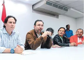  ?? FOTO: EL HERALDO ?? El Central Ejecutivo que dirige Luis Zelaya tiene una agenda de celebració­n hoy.