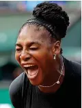  ??  ?? New mum: Serena Williams