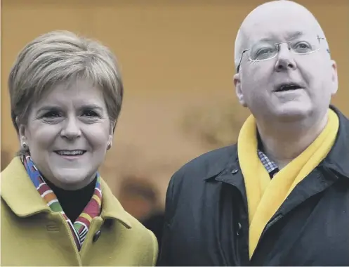  ?? ?? Nicola Sturgeon said she and her husband Peter Murrell have discussed fostering a child