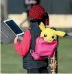  ?? PHOTO: DEREK FLYNN/FAIRFAX NZ ?? Augmented reality, used in Pokemon Go, may benefit real estate.