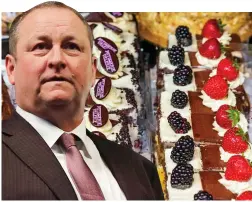  ??  ?? I’m out: Mike Ashley has ditched his bid for the cafe chain