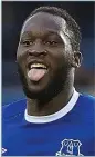  ??  ?? Wanted: Everton striker Lukaku