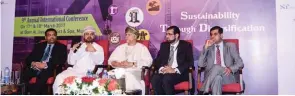  ?? - Supplied picture ?? PANEL DISCUSSION: Internatio­nal investors, especially Chinese and Indian companies, have shown enormous interest to shift part of their production bases to Oman.