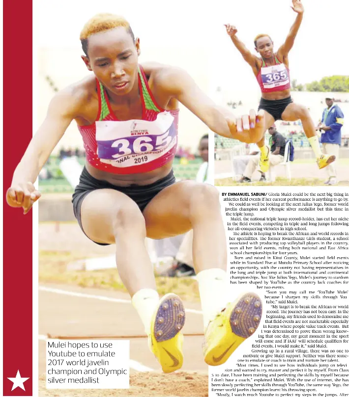 Pressreader The Star Kenya 04 01 Is Ambitious Triple Jumper Mulei The Next Yego