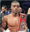  ??  ?? NUMBER 8: Errol Spence