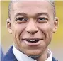  ??  ?? Kylian Mbappe