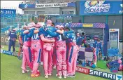 ??  ?? Skipper Sanju Samson says inside RR’s team huddles there are regular talks about the Covid-19 situation outside and what the purpose of the players is as cricketers.