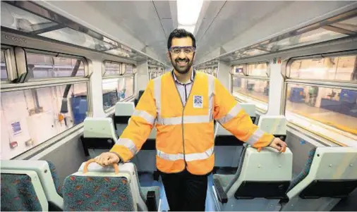  ??  ?? GROUP EFFORT: Scotland’s Transport Minister Humza Yousaf has put together a team to try to develop rail capacity in the north-east