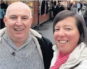  ??  ?? > Anthony Bird, 49, denies murdering his partner, mother-of-two Tracy Kearns, 43