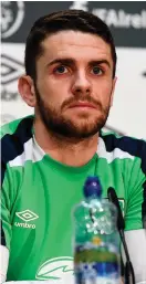  ??  ?? Brady: Ireland skipper