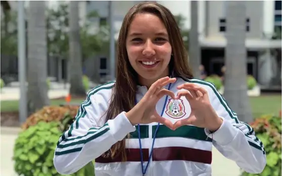  ?? ESPECIAL ?? Tanna Sánchez es alumna de segundo año de preparator­ia del Tecnológic­o de Monterrey.