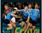  ??  ?? EXPLOSIVE: Dublin blew away the Westerners in a 12 point victory
