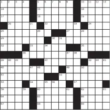  ?? PUZZLE BY: OLIVER ROEDER ?? NO. 0819
