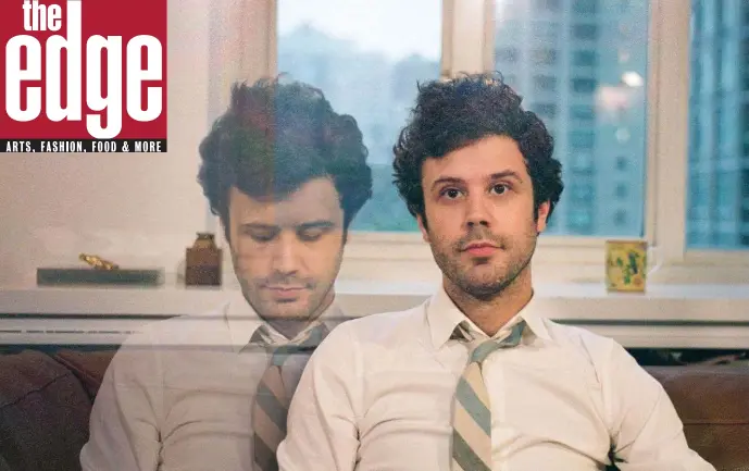  ??  ?? INDIE VIBE: Michael Angelakos of Passion Pit embraces the band’s debut album, ‘Manners,’ and looks forward to the future.