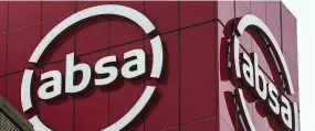  ?? ?? A new corporate logo sits on a tower of the Absa Group Ltd. headquarte­rs office in Johannesbu­rg, South Africa, on Tuesday, Aug. 7, 2018. Barclays Africa Group Ltd. has ditched the name to revert to Absa Group Ltd. as it severs ties with Barclays Plc, after the London-based company sold down the controllin­g stake it bought in 2005. Photograph­er: Waldo Swiegers/Bloomberg