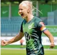  ?? Foto: dpa ?? Die Ex-Wolfsburge­rin Pernille Harder ist Europas beste Fußballeri­n.