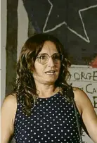  ?? GERARD VILÀ / ACN ?? Laura Vilagrà ahir a l’UCE