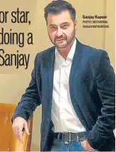  ?? PHOTO: INSTAGRAM/ SANJAYKAPO­OR2500 ?? Sanjay Kapoor