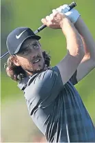  ??  ?? Tommy Fleetwood sits two shots off the pace.