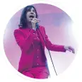  ?? ?? Bobby Gillespie on stage