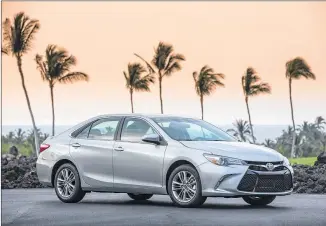  ?? TOYOTA MOTOR SALES ?? The 2017 Camry midsize sedan is scheduled to be replaced with an all-new model in early August 2017. Edmunds suggests considerin­g the 2017 model as it will likely be heavily discounted.