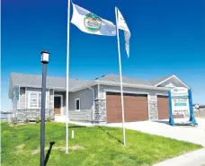  ??  ?? Boychuk Homes is showcasing its new bungalow-style gated condominiu­m community, Rosewood Gardens, in the 2018 Parade of Homes.