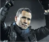  ?? / SA M U E L SHIVAMBU / BACKPAGEPI­X ?? Maritzburg United coach Fadlu Davids says he is not going anywhere.