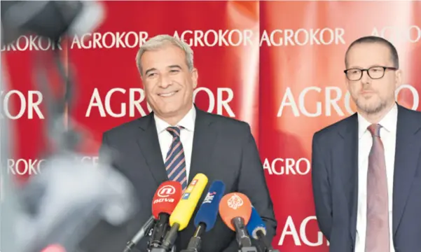  ??  ?? Izvanredna uprava Agrokora predvođena Antom Ramljakom, uz pomoć konzultana­ta tvrtke Alix Partners, pripremila je nacrt prijedloga nagodbe Agrokora