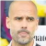  ??  ?? DETERMINED Pep needs a ‘homegrown’ player