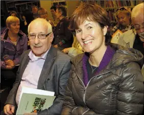  ??  ?? Cllr Davy Hynes and Berna Rackard.