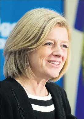  ?? COLLEEN DE NEVE / SPECIAL TO POSTMEDIA ?? Alberta Premier Rachel Notley’s recent address to the Calgary Chamber of Commerce was much better received than her speech to the same group in 2015, Jen Gerson writes.