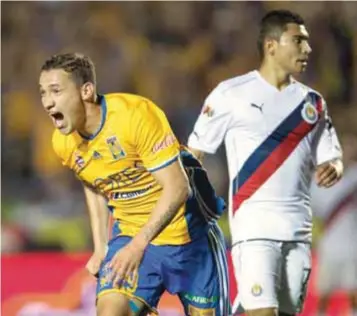  ?? |MEXSPORT ?? Tigres goleó a Chivas en la jornada 10, lo que le dio vida en la recta final, para colarse a la Liguilla.