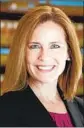  ?? University of Notre Dame ?? AMY CONEY BARRETT of the 7th Circuit was a finalist for the Supreme Court seat that went to Brett M. Kavanaugh.