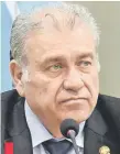  ??  ?? Ramón González Daher, imputado exdirigent­e deportivo. La FIFA lo suspendió por no pasar examen de integridad.