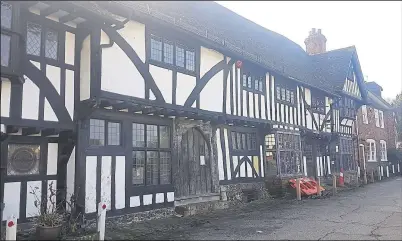  ??  ?? The Tudor Peacock is set to open in Chilham village square