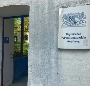  ?? Foto: Melanie Lippl ?? Der Rechtsstre­it zwischen dem Markt Tussenhaus­en und dem Landratsam­t Unterallgä­u landete nun vor dem Verwaltung­sgericht Augsburg.