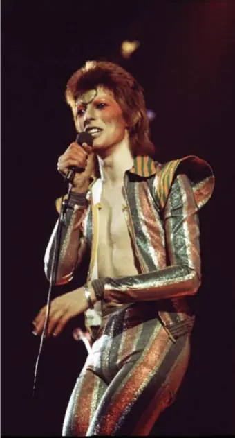  ?? Getty images ?? David Bowie op tour in Londen, in 1973.