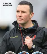  ??  ?? AARON MAUGER