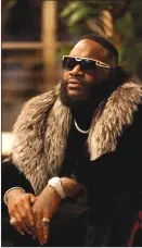  ?? Associated Press photo ?? This image released by Sony Pictures shows Rick Ross in a scene from the film “Superfly.”