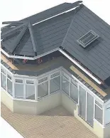  ??  ?? Secure roof Make your home warm and secure with Caledonian Windows expertise