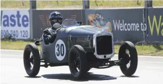  ??  ?? Ian William’s Austin Seven Special didn’t quite look this good by the end of the weekend