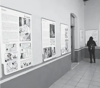  ?? /CÉSAR RODRÍGUEZ ?? La exposición forma parte de la coordinaci­ón entre el Museo Miguel N. Lira y el Instituto Italiano de Cultura de Ciudad de México