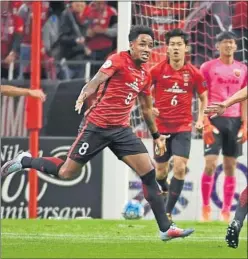  ??  ?? GOLEADOR. Rafael da Silva es el hombre-gol del Urawa.