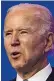  ??  ?? Presidente­lect Joe Biden