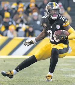  ?? AP ?? LE’VEON BELL. El jugador de los Steelers permanecer­á como jugador franquicia.