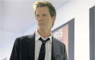  ?? MTV3 ?? SERIEMÖRDA­RJAKT. Kevin Bacon återvänder skadad till jobbet som FBI-agent.