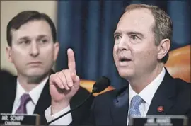  ?? Kirk McKoy Los Angeles Times ?? ADAM B. SCHIFF (D-Burbank), chairman of the House Intelligen­ce Committee, has taken on essentiall­y the role of special prosecutor in the Ukraine scandal.