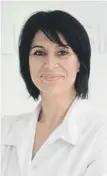  ??  ?? Dra. Silvia Ciscar Gracia