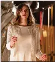  ??  ?? In “The Unholy,” Cricket Brown plays Alice, a young woman who believes she experience­s a healing visitation from the Virgin Mary. Given that this is a horror film, it seems likely she is mistaken.