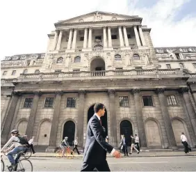  ??  ?? > The Bank of England base rate has increased from 0.5% to 0.75%.